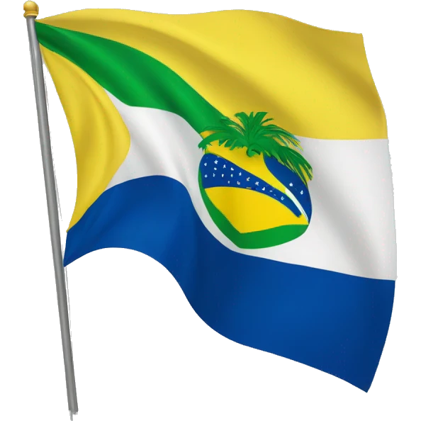 Flag of the Brazilian state Pará emoji