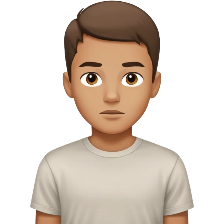 two block boy with sharp jawline emoji