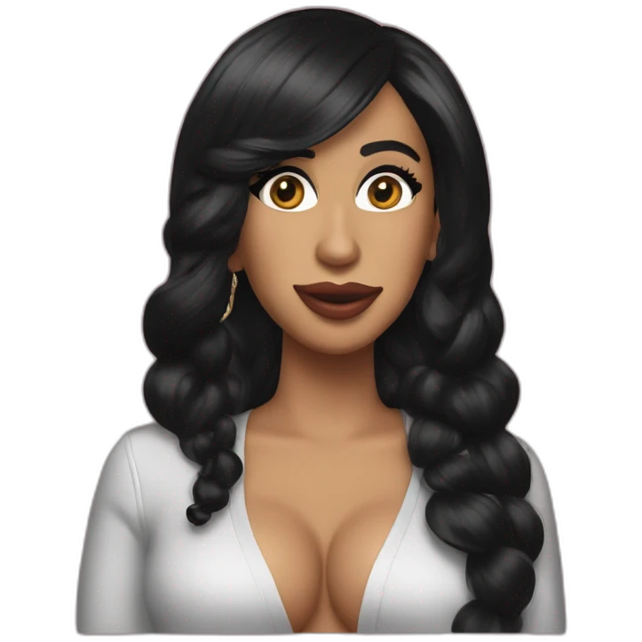 Cardi B emoji