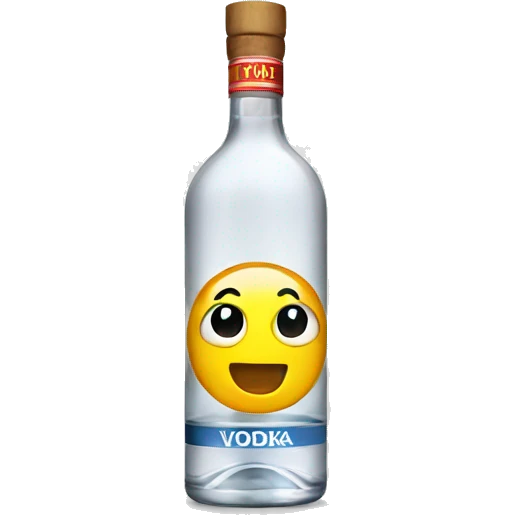 vodka bottle emoji