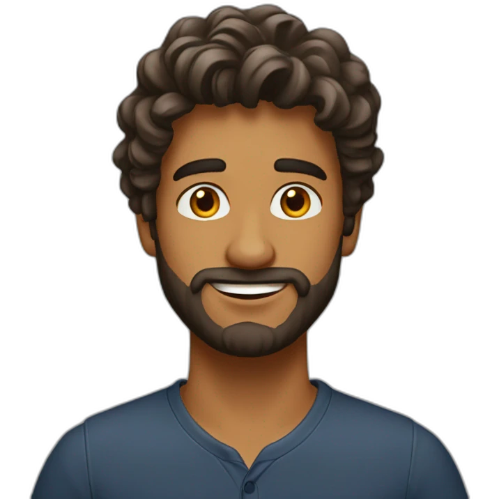 indian-college-man-wavy-hair-light-beard emoji