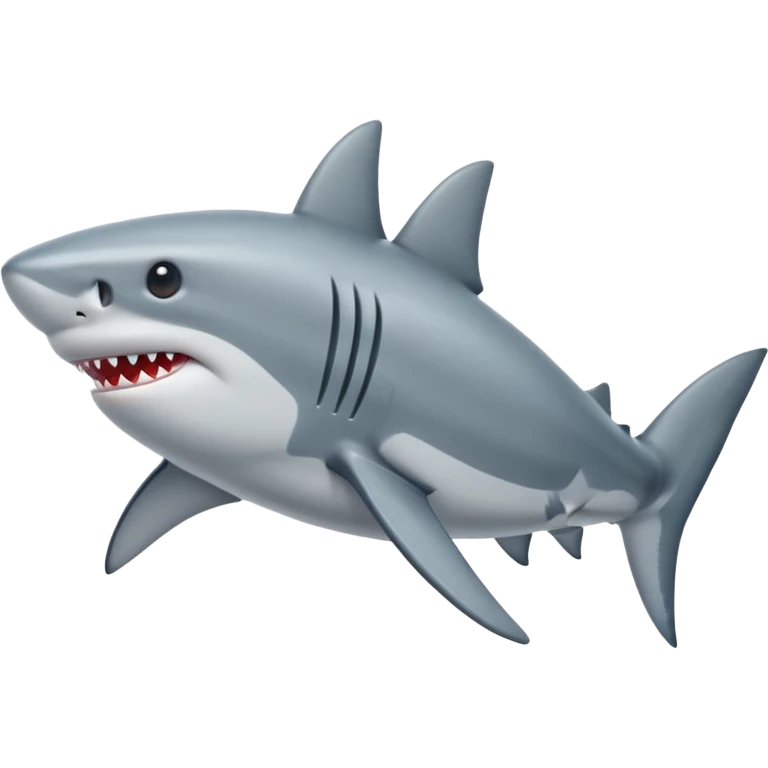 shark wearing shoes emoji