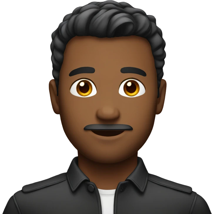 handsome man front emoji