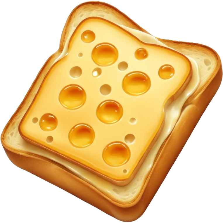 Cheese toast emoji