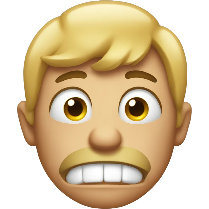 emoji disgust face, not comfortable with something said outloud emoji