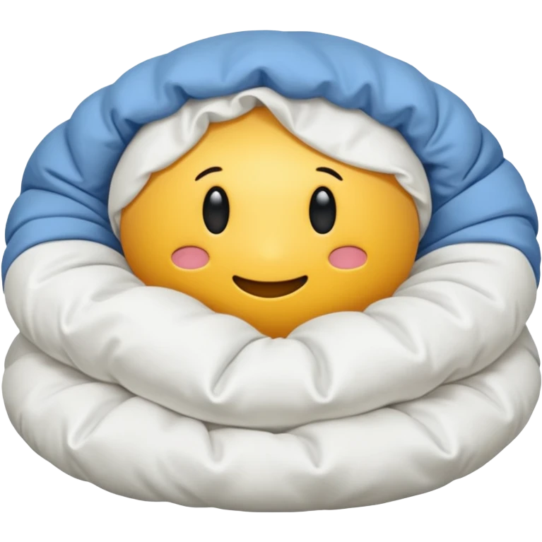 Oreiller sans visage emoji