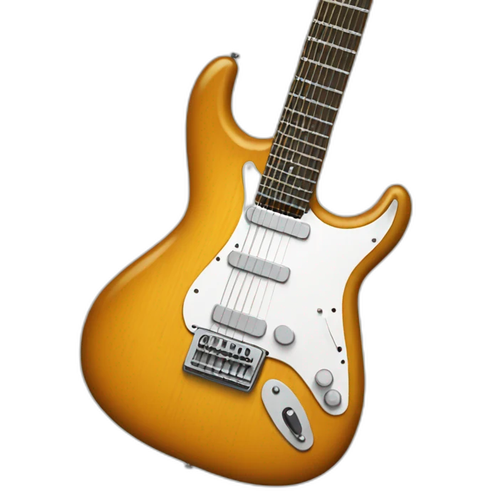 Guitare électrique emoji