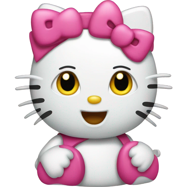 Hello kitty Funny emoji