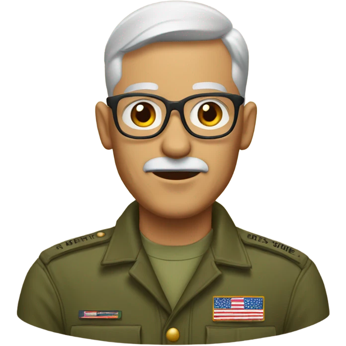 Retired marine emoji