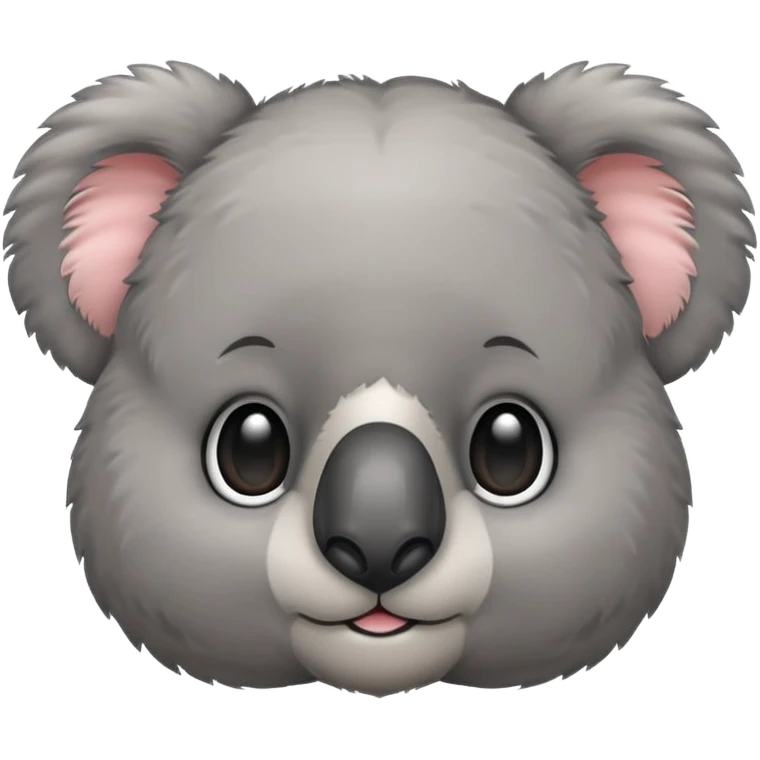 Koala face emoji