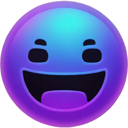 discord logo glowing neon emoji