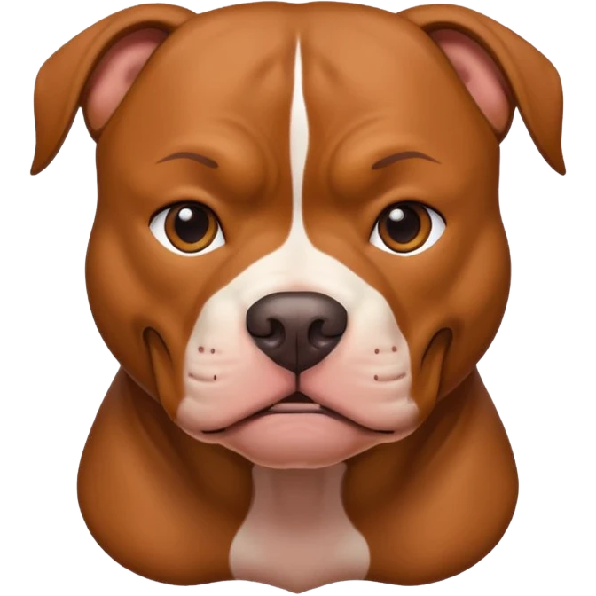 Perro pitbull café  emoji