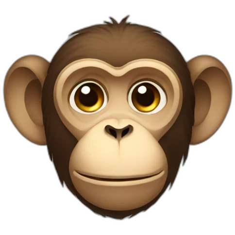 sad monkey emoji