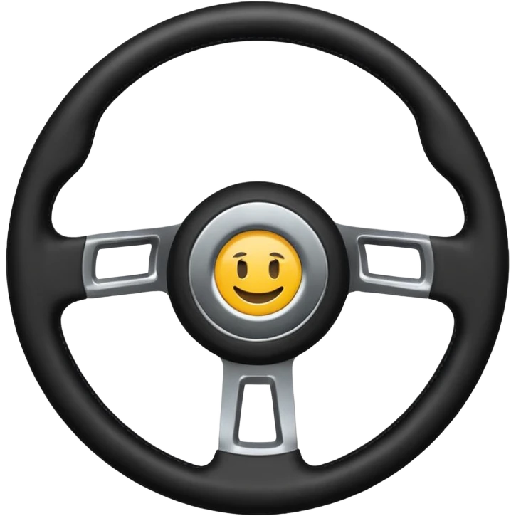 steering wheel emoji