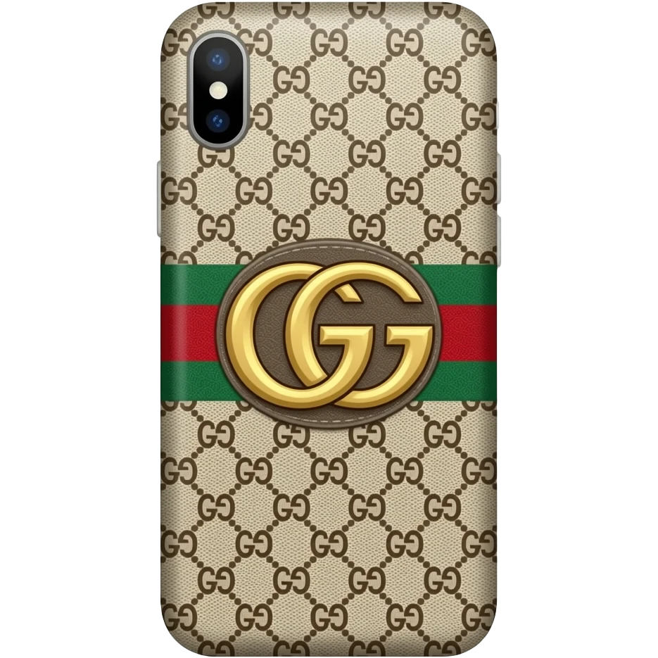 gucci monogram iphone emoji
