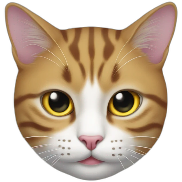ྀིྀི in the head of cat emoji