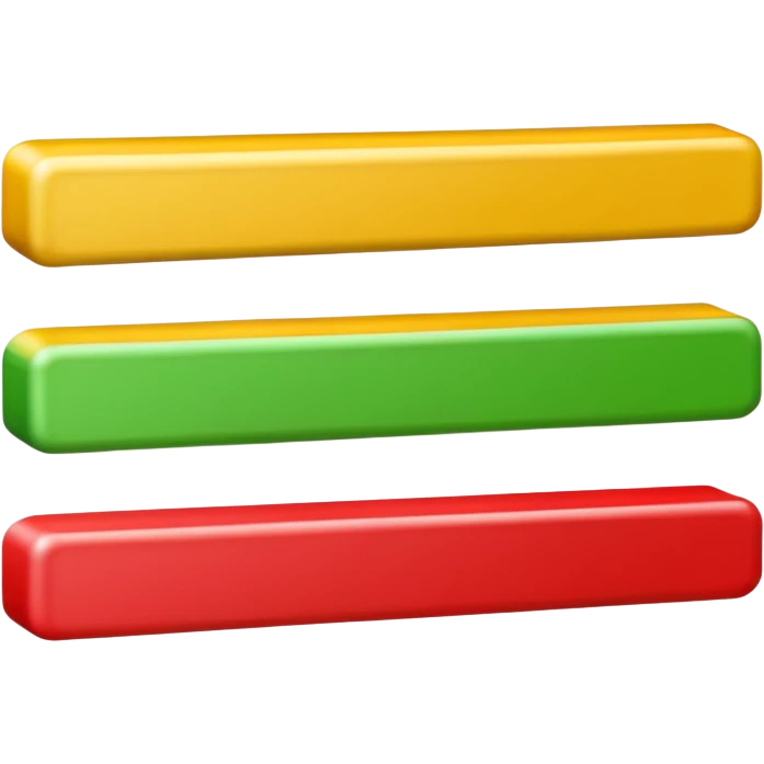 i want an hp bar for my discord bot which is text fight bot, i want a total of 3 emojis, left edge of hp bar, right edge of hp bar, middle of hp bar, i want the hp bar to look good and clean, it should look more like a hardcore hp bar emoji