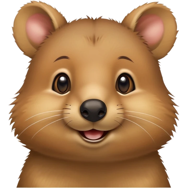 cinematic-quokka-realistic-full-body-standing-emoji,-small-round-frame-balanced-on-tiny-strong-hind-legs,-fluffy-brown-fur-radiating-a-warm-softness,-big-round-eyes-filled-with-joy-and-innocence,-tiny-clawed-paws-held-close-to-chest,-cheerful-smile-exuding-endearing-happiness,-simplified-yet-realistic-focused-features,-highly-detailed,-glowing-with-a-sunny-warmth
cinematic-cute-smiling-quokka-portrait-emoji,-head-tilted-playfully-and-inquisitively,-featuring-a-fluffy,-round-face-with-a-naturally-cheerful-grin-and-bright,-sparkling-eyes-full-of-playful-curiosity,-simplified-yet-irresistibly-adorable- copy emoji