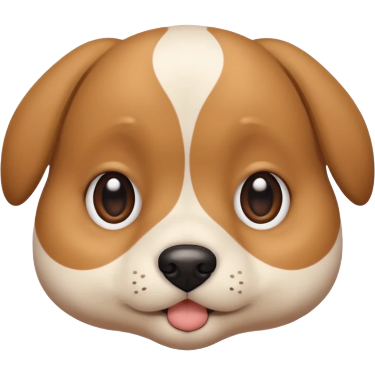 Puppy dog eyes on human  emoji