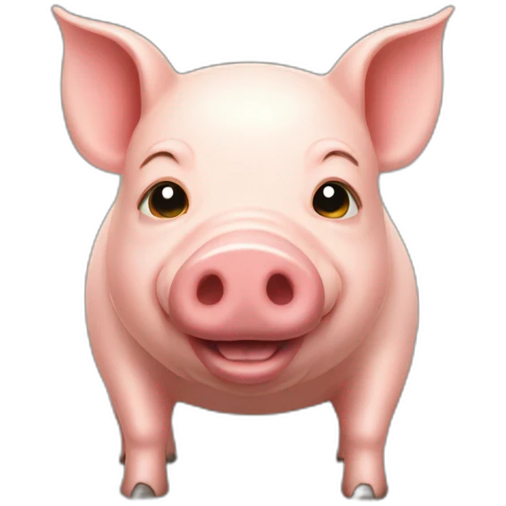 Beer pig emoji