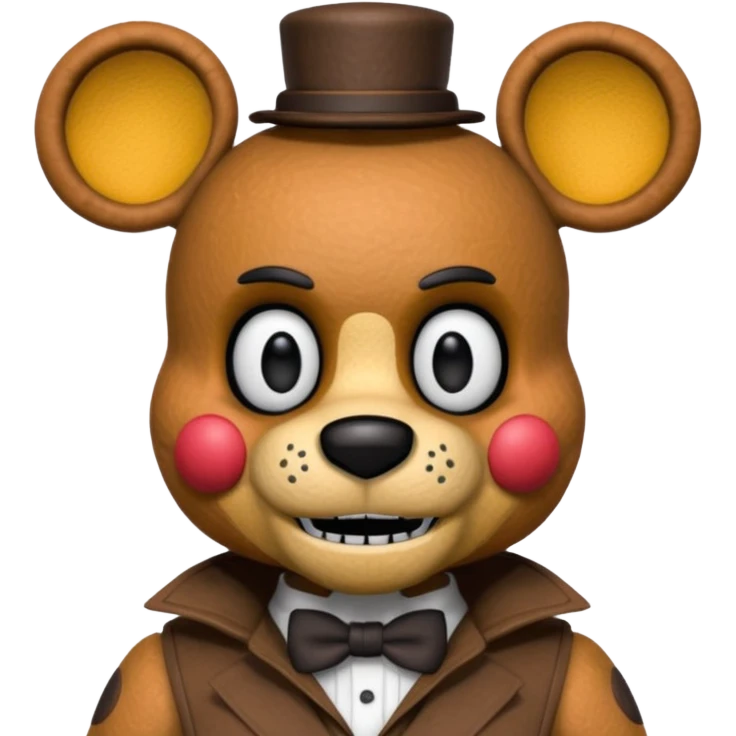 no, sino que es el personaje de FNAF emoji