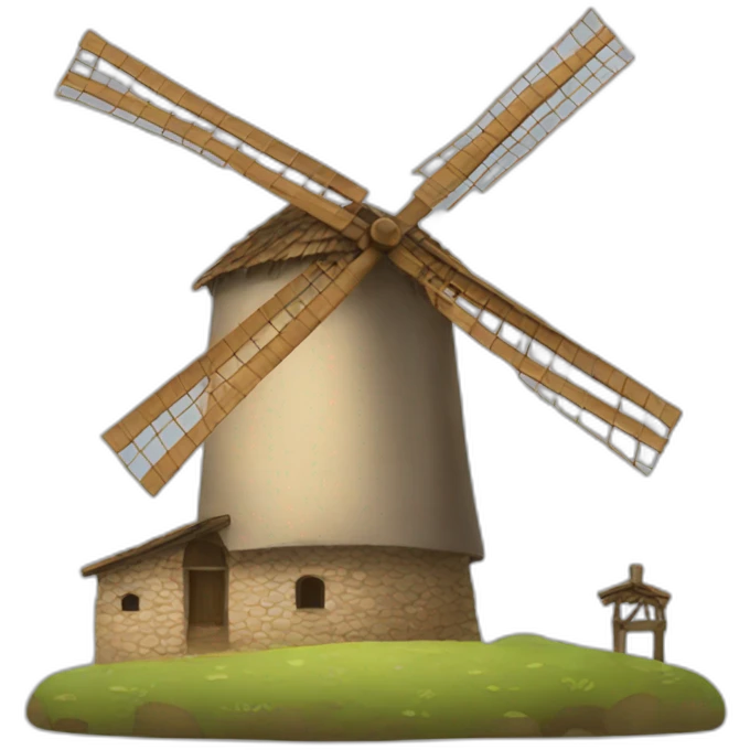 Molino viento emoji