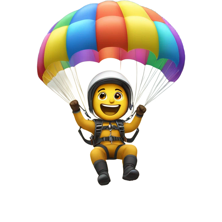 Paragliding  emoji