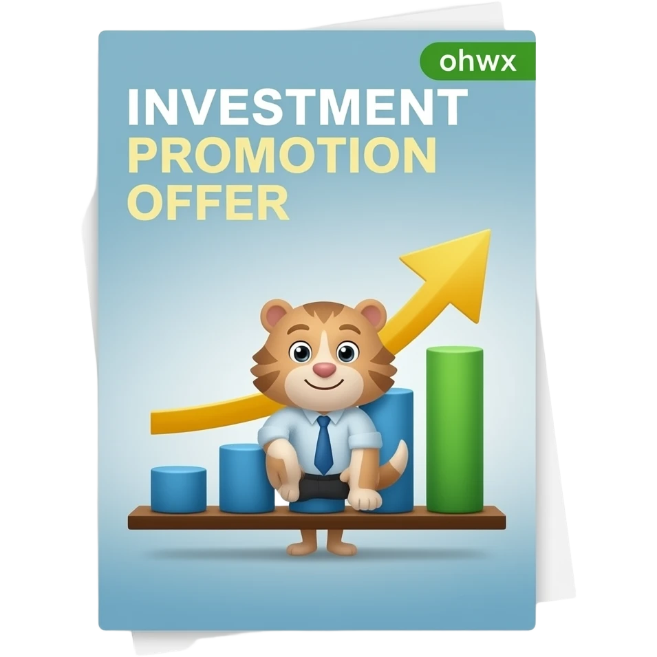 inversion , promocion, oferta emoji