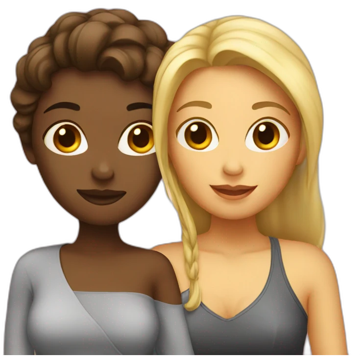 two woman dating emoji
