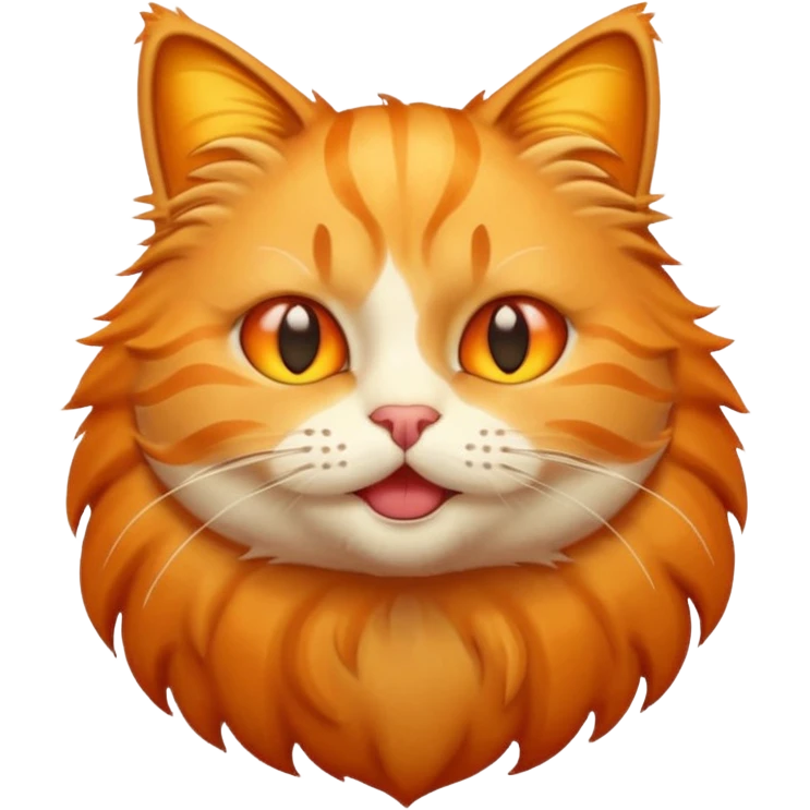 Emoji cat heat emoji