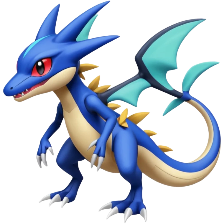 Meloetta-Garchomp-Greninja-Pokémon-Fakémon-fusion-hybrid-creature emoji