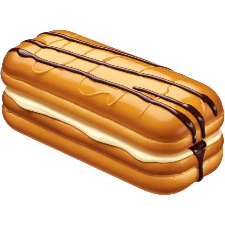 Butterscotch éclair  emoji