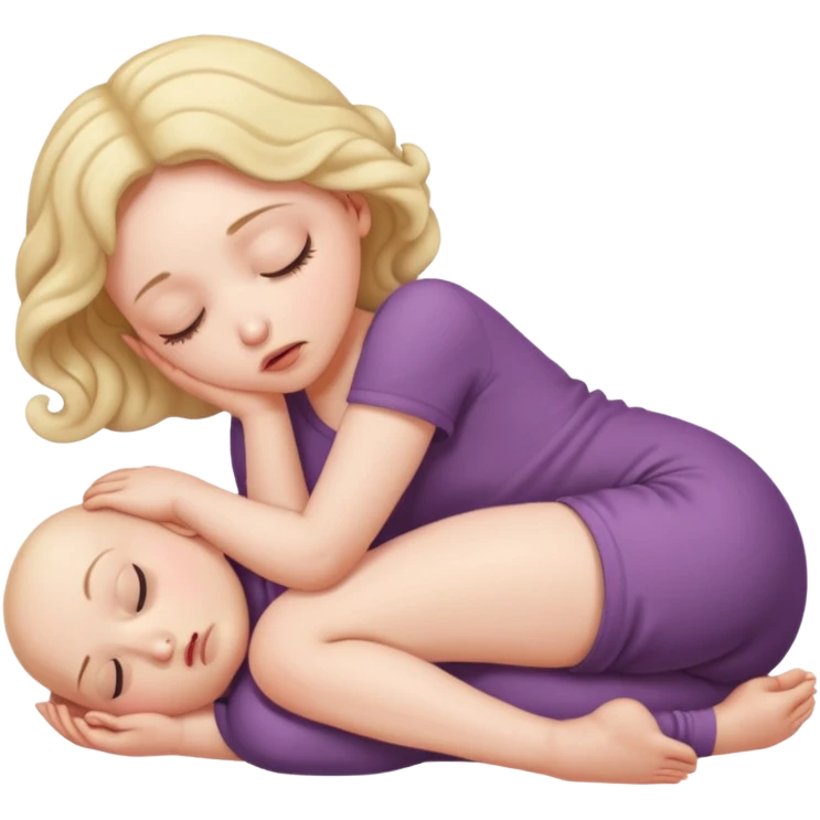 Fetal position  emoji