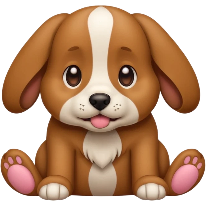Dog begging  emoji