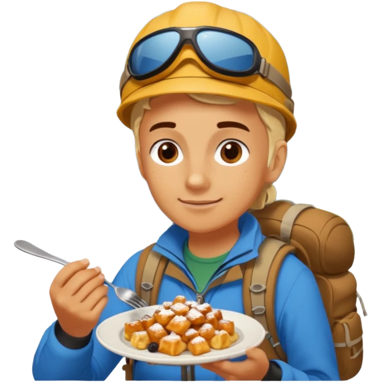 Typische Österreich Emojis, Murmeltier, Kaiserschmarrn, Wandern emoji