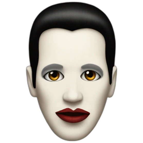 Marilyn Manson emoji