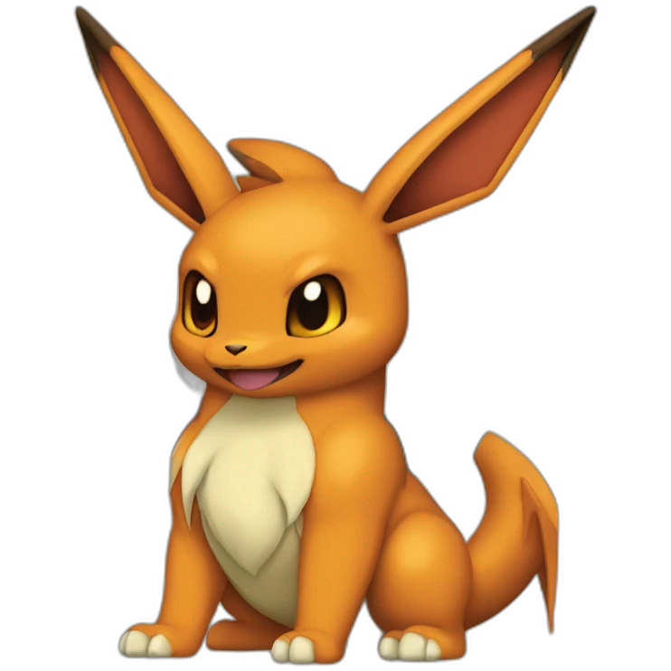 Combination eevee charizard emoji