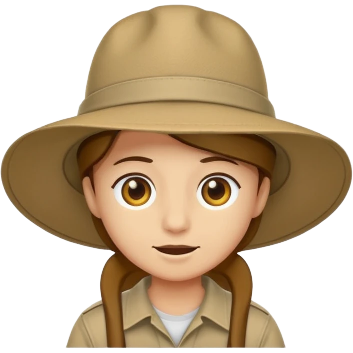 safari hat emoji