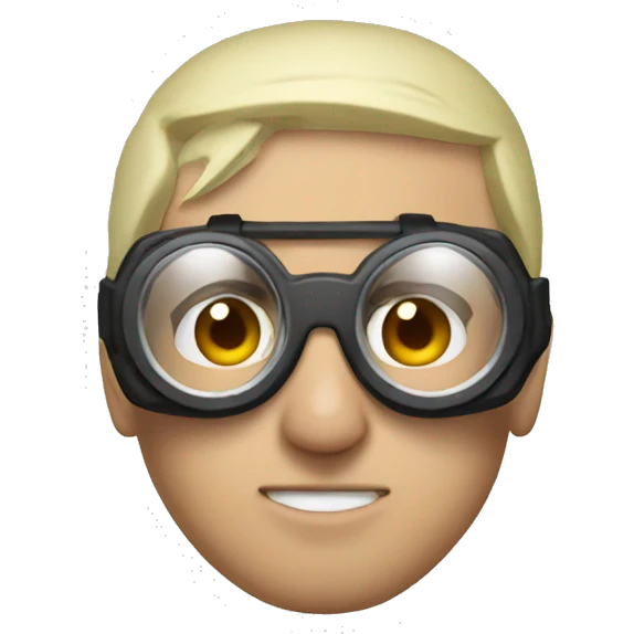 Eminem with goggles emoji