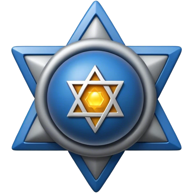 Star of David bomb emoji
