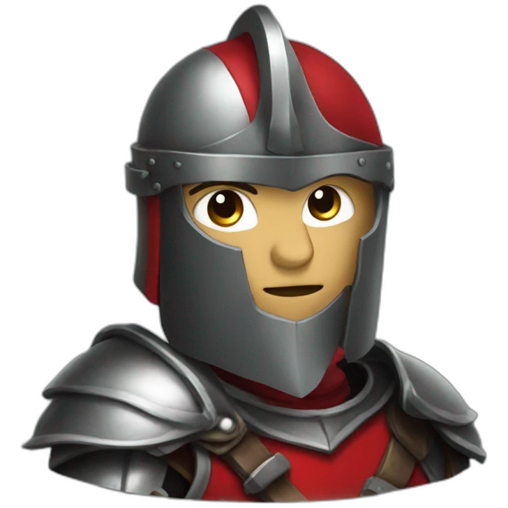 Scarlet knight emoji