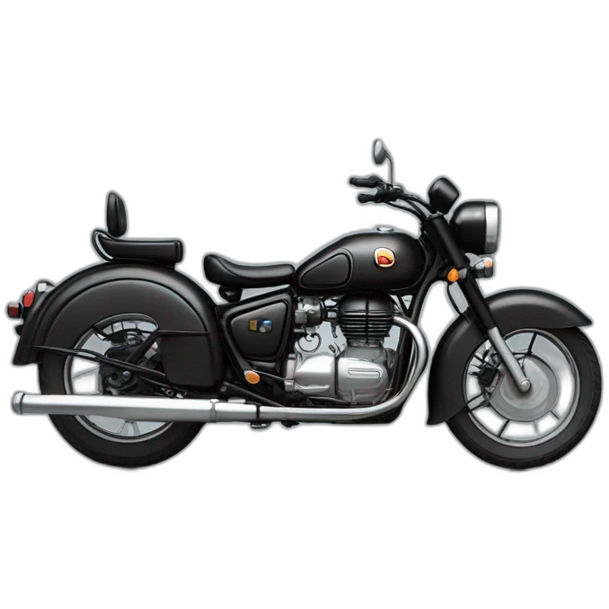 dnepr-mt-11-black-sidecar-boxer-engine-3d-xiaomi style emoji