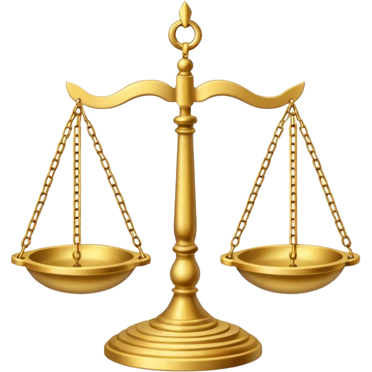 Libra, symbolizing moral values. emoji