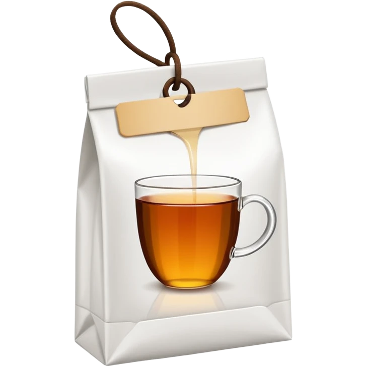 Tea bags emoji