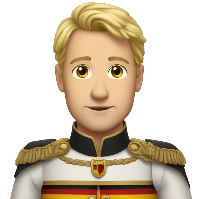 German person majestic emoji