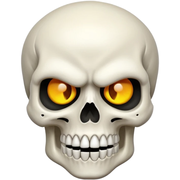 این دوتا رو ترکیب کن 💀🤬 اون شکل رو دهن اون ایموجی آدم  رو بزار رو ایموجی اسکلت emoji