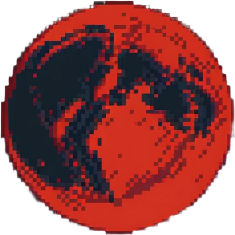 blood moon pixel art emoji