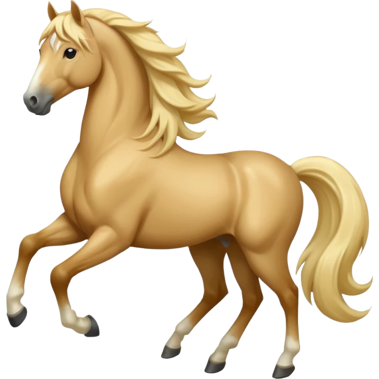 blonde horse emoji