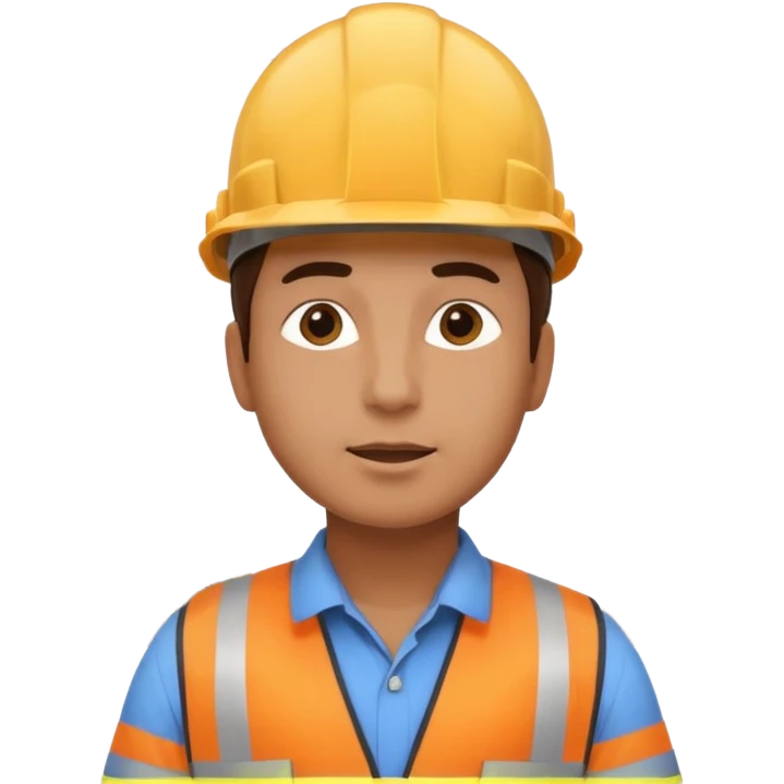 engineer looking up to the sky emoji