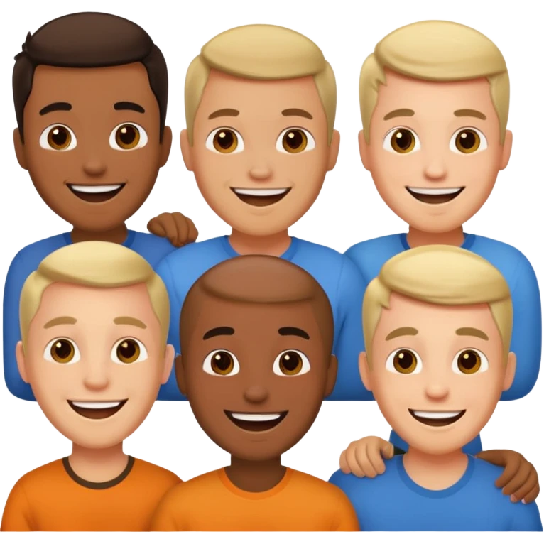 Group of guys emoji